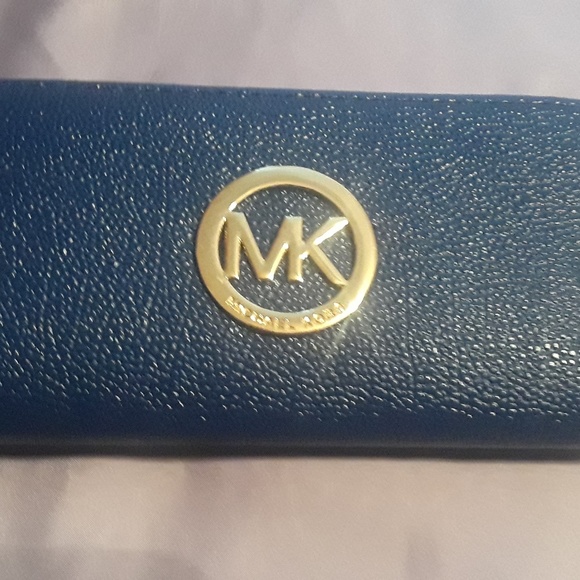 Handbags - "Michael Kors" NEW Blue Wallet/Clutch